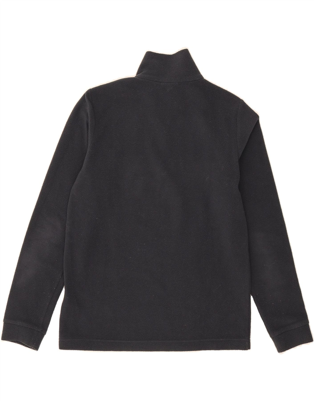LOTTO Womens Zip Neck Fleece Jumper UK 12 Medium Grey Vintage Lotto and Second-Hand Lotto from Messina Hembry 