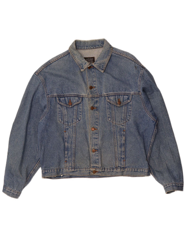 Benetton muška traper jakna UK 42 XL plava