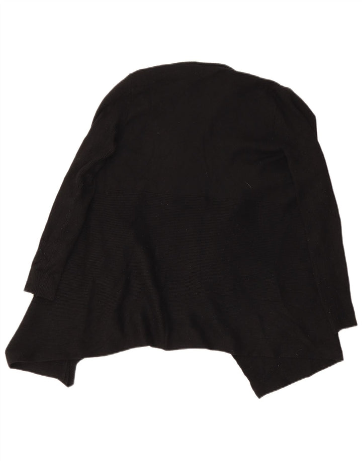 Zara ženski otvoreni kardigan pulover UK 10 Small Black