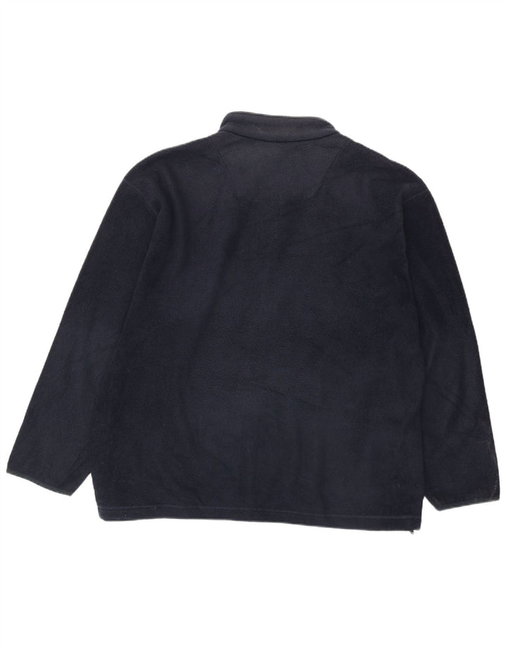 Marks & Spencer muška jakna od flisa UK 42 XL mornarsko plava poliester