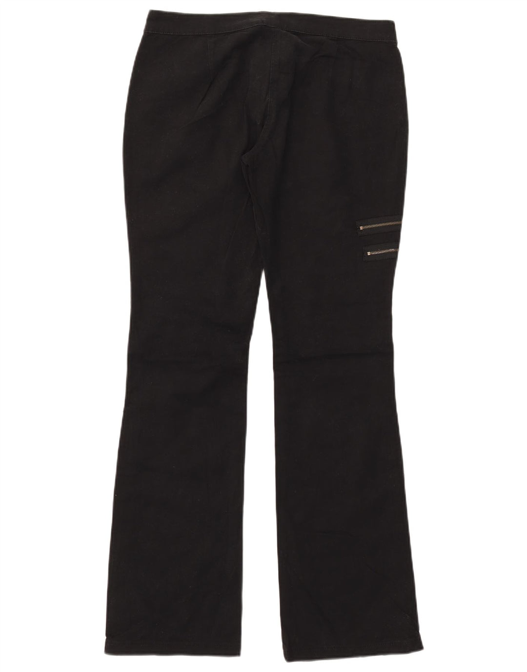 Ženske kargo hlače Guess Bootcut W31 L32 crni pamuk