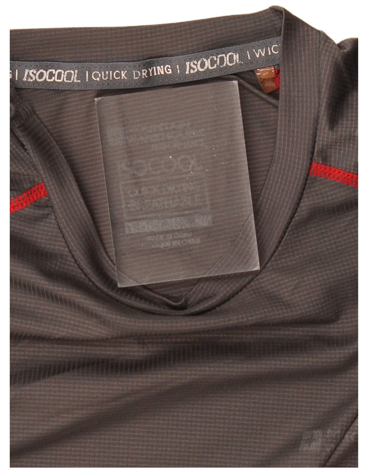 MOUNTAIN WAREHOUSE Muška majica kratkih rukava Mala siva karirana