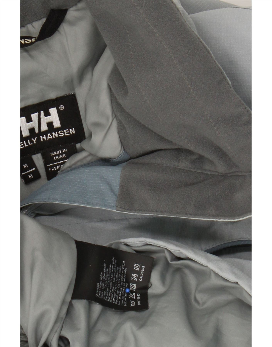 HELLY HANSEN Ženska vjetrovka s kapuljačom UK 14 Srednje plavi najlon