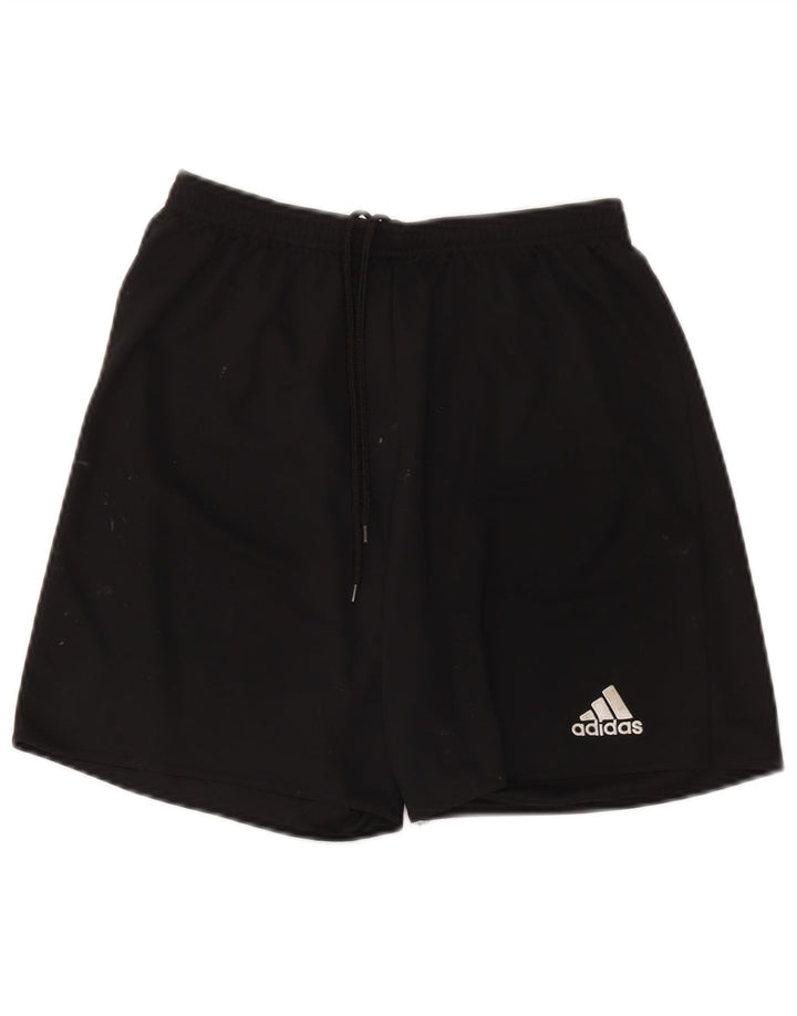 Adidas muške sportske kratke hlače Climalite srednje crne boje od poliestera