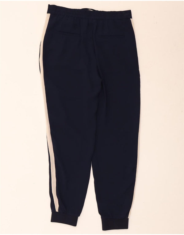 Zara ženska trenirka hlače Joggers UK 6 XS tamnoplave boje