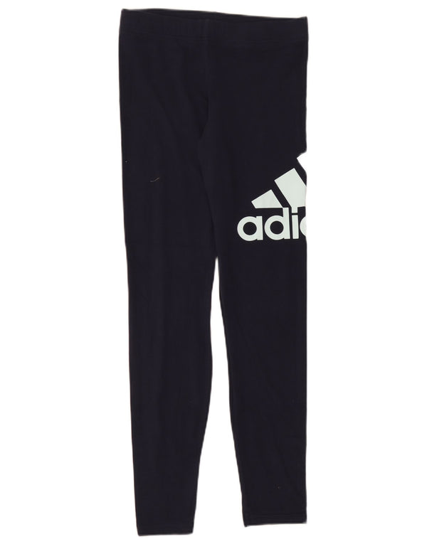 Adidas tajice za djevojčice, 14-15 godina, tamnoplave pamučne