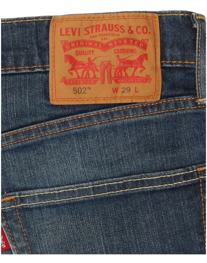 LEVI'S muške 502 traper kratke hlače W29 male plave