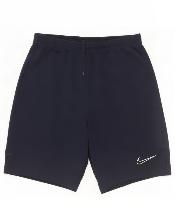 Nike Boys Dri Fit sportske kratke hlače 13-14 godina XL tamnoplavi poliester