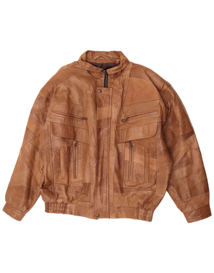 Missoni muška kožna jakna UK 42 XL smeđa