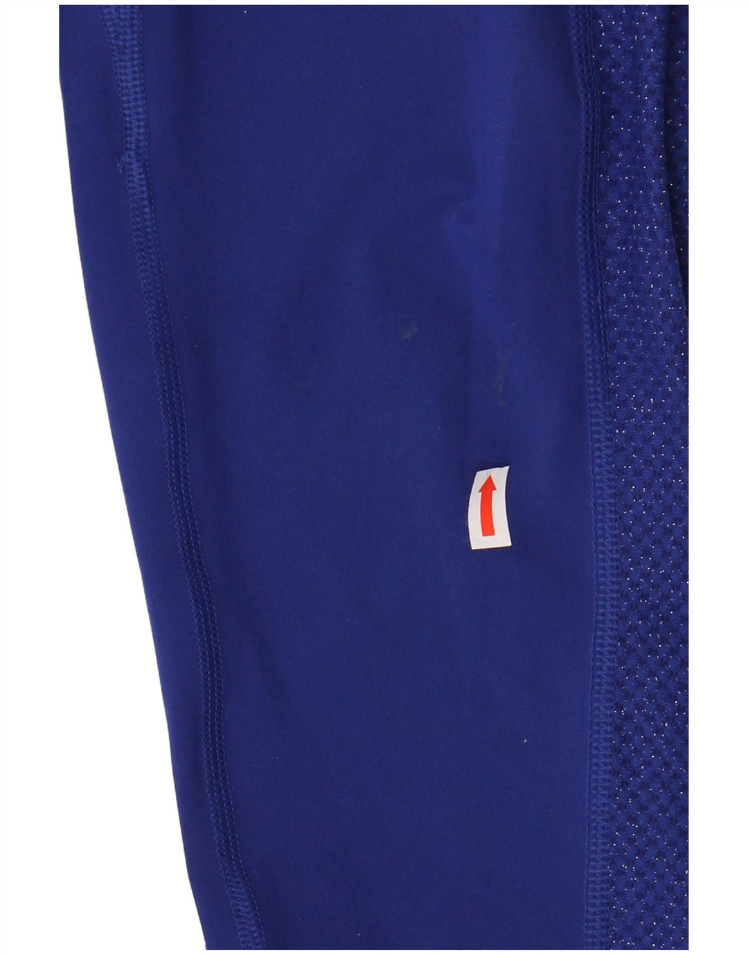 NIKE ženske grafičke tajice UK 12 srednje plavi poliester