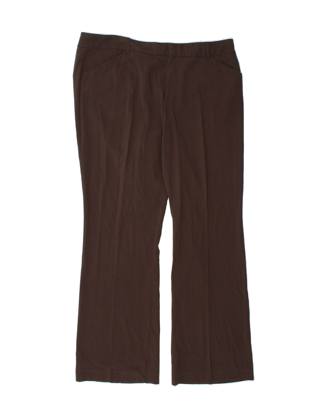 MOSSIMO Womens Bootcut Casual Trousers US 14 XL W36 L32 Brown Polyester Vintage Mossimo and Second-Hand Mossimo from Messina Hembry 
