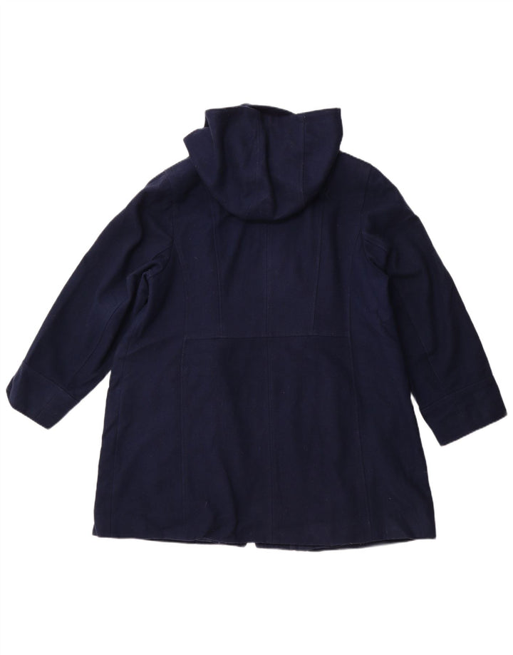 MICHAEL KORS ženski kaput s kapuljačom UK 18 XL tamnoplava vuna