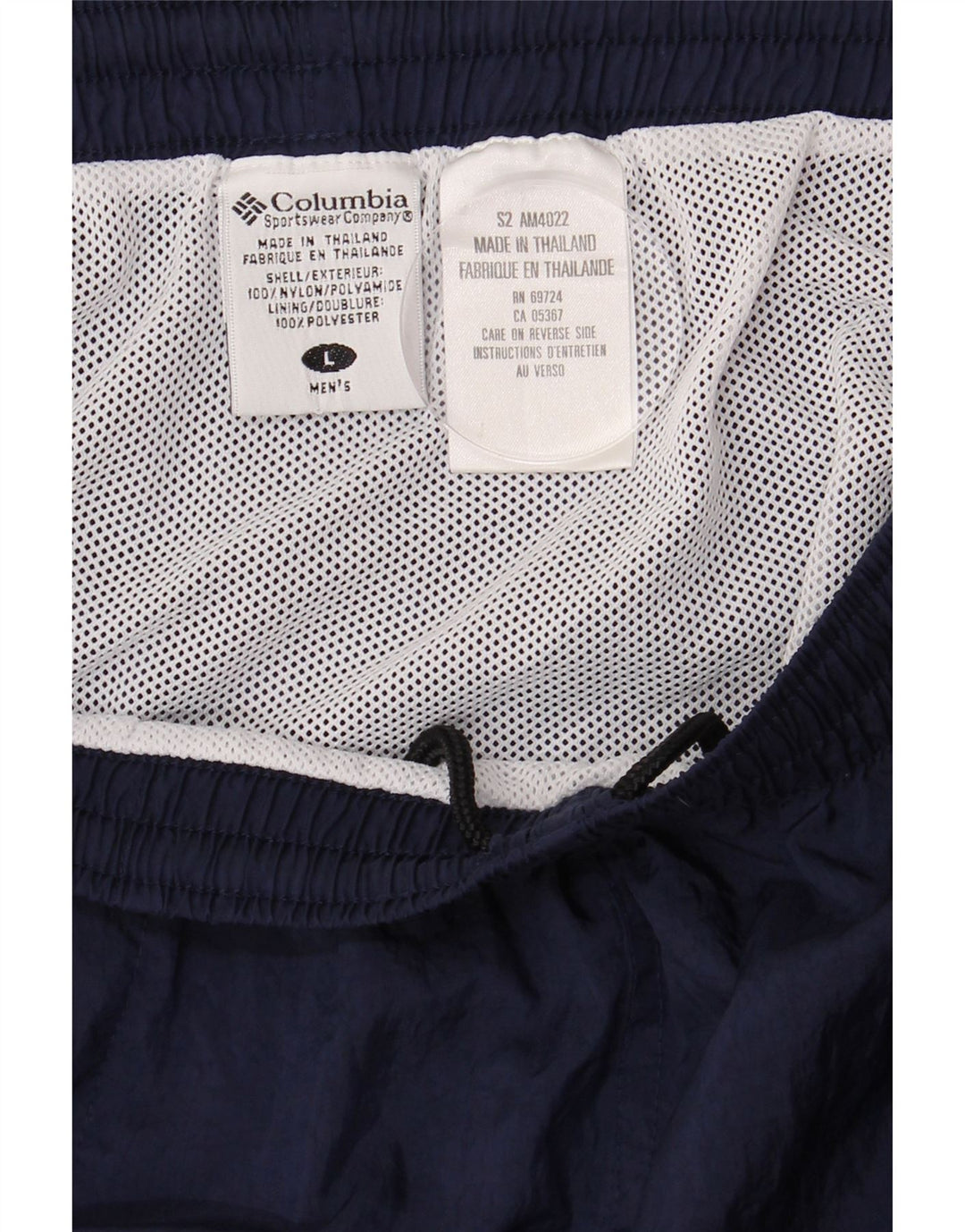 COLUMBIA Muške sportske kratke hlače velike tamnoplave najlonske boje