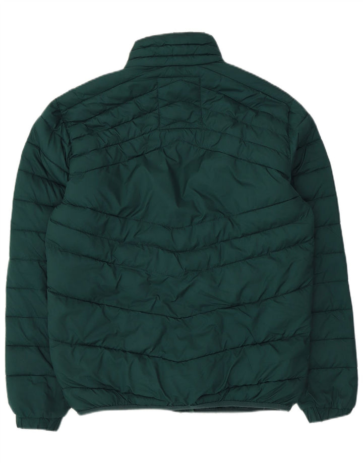 JACK & JONES Muška podstavljena jakna UK 38 Srednje zeleni poliester