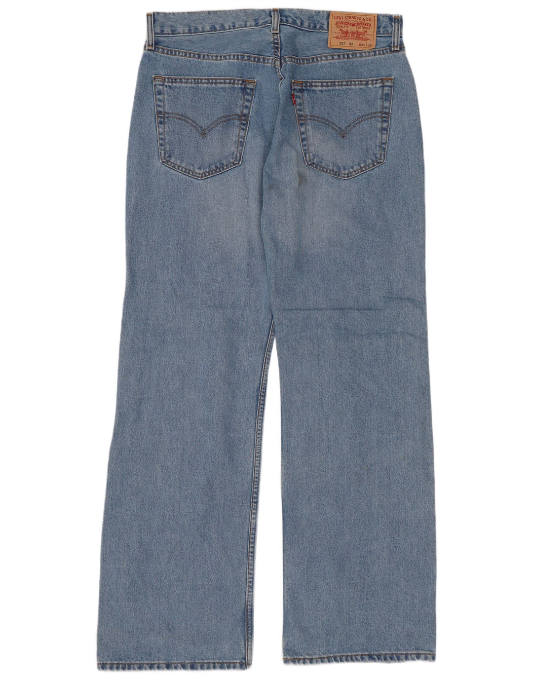 Levi's muške 527 Bootcut traperice W34 L32 plavi pamuk