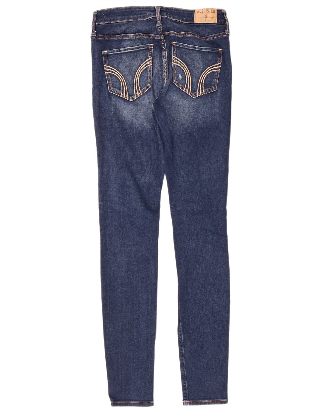 HOLLISTER Ženske opuštene uske traperice US 3 XS W26 L31 plavi pamuk