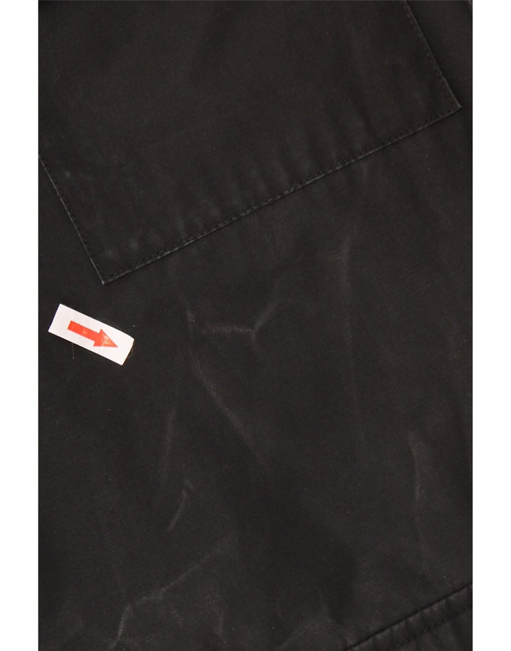Levi's muška jakna vjetrovka s kapuljačom UK 38 srednji crni poliester