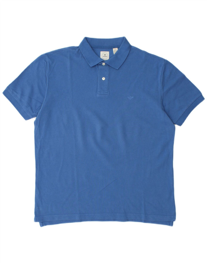 DOCKERS Muška polo majica Large Blue Pamuk
