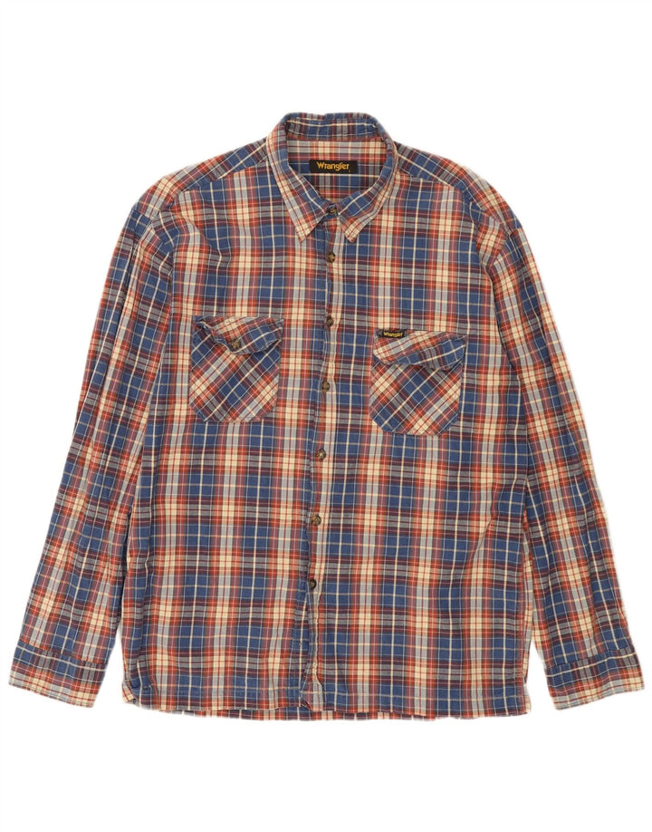 Wrangler muška flanelska košulja, veliki šareni pamuk