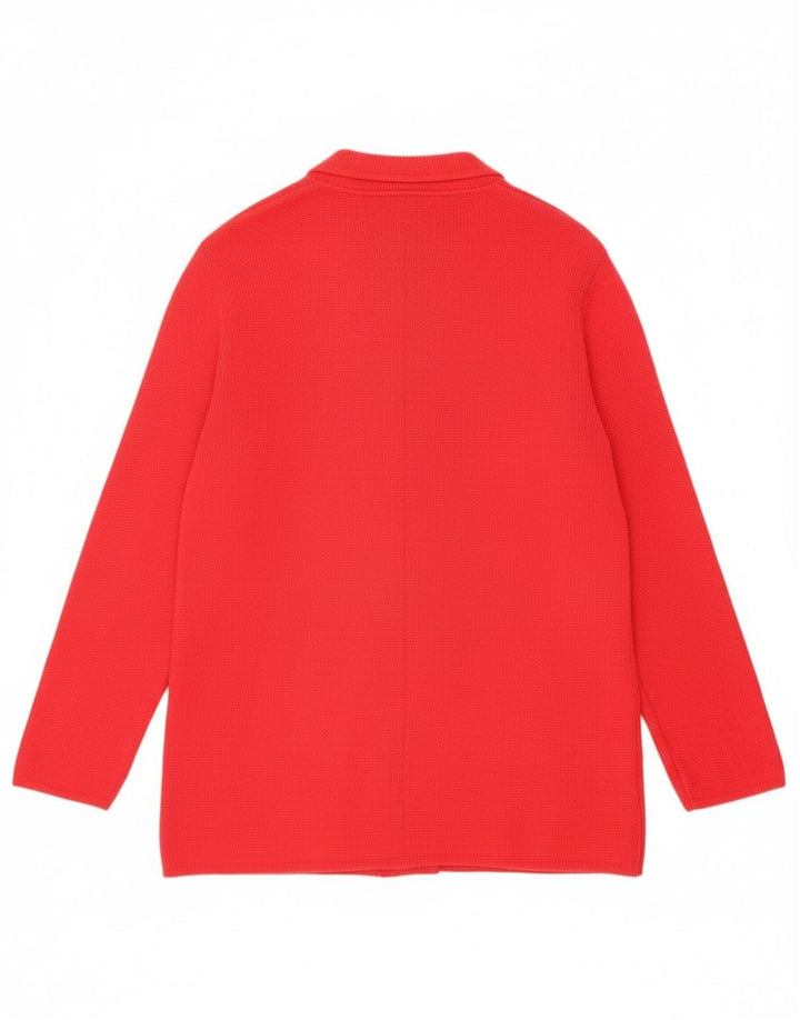 Vintage ženska jakna s dvostrukim kopčanjem UK 16 velika crvena