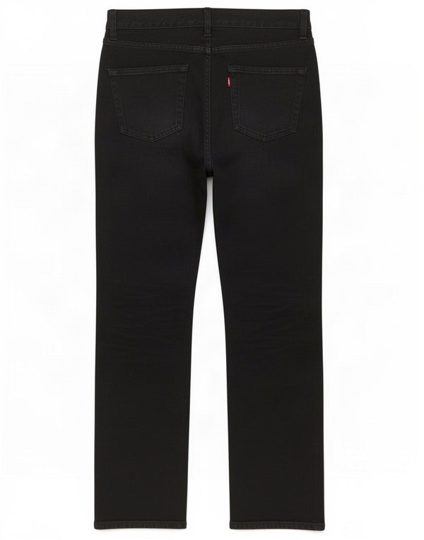 Levi's ženske ravne traperice W33 L34 crni pamuk