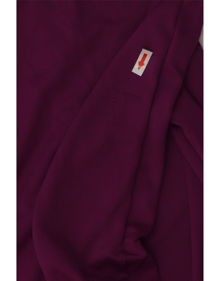 Nike Ženska trenirka Dri Fit Zip Neck Pulover Top UK 10 Small Purple