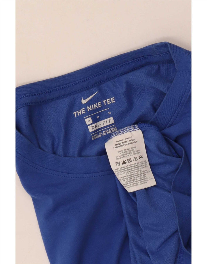 Nike Dri Fit majica kratkih rukava Srednje plavi pamuk