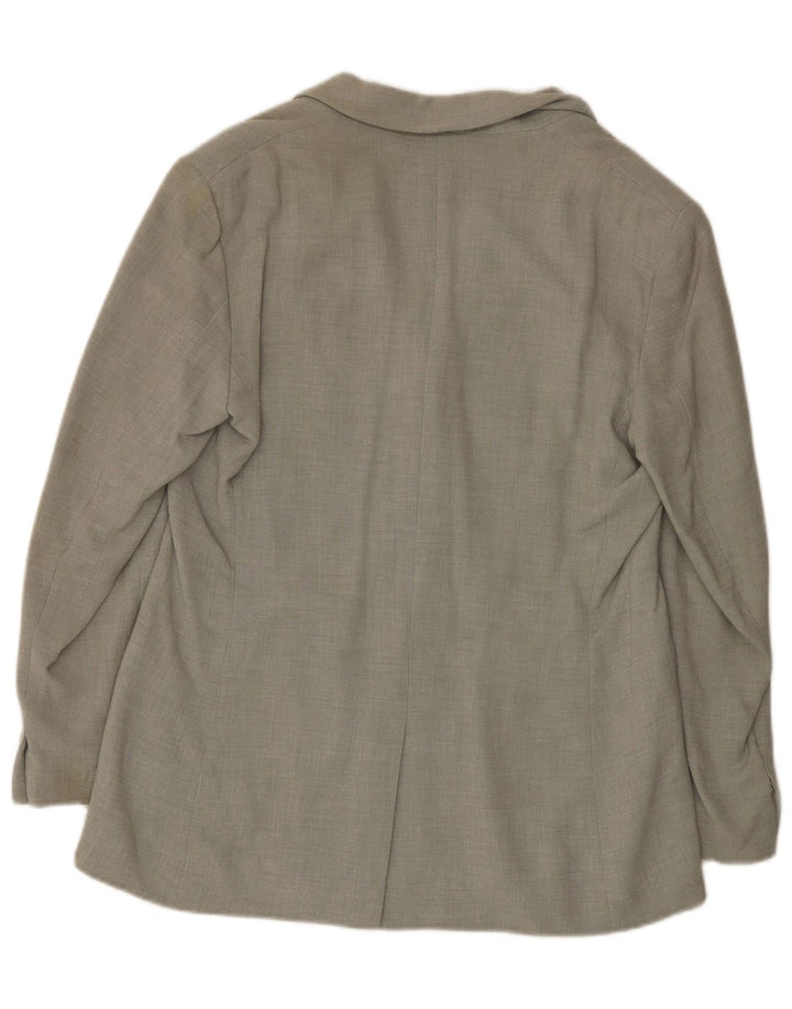 Calvin Klein Ženska jakna sa 3 gumba US 14 XL siva viskoza