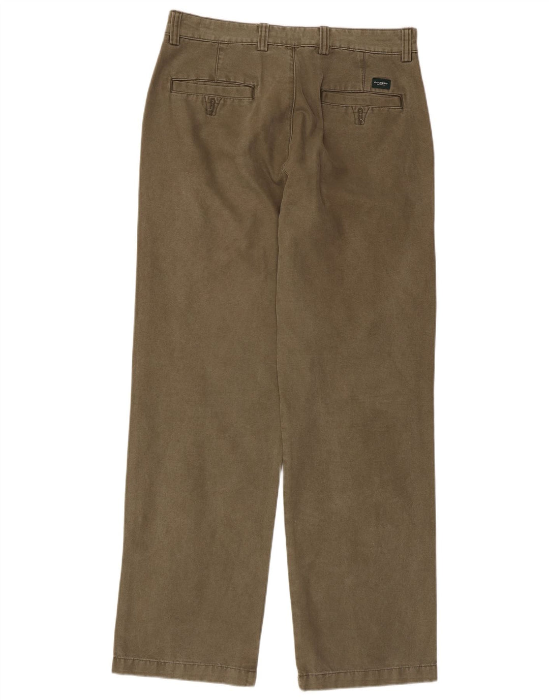 Dockers muške chino hlače standardnog kroja W32 L32 kaki