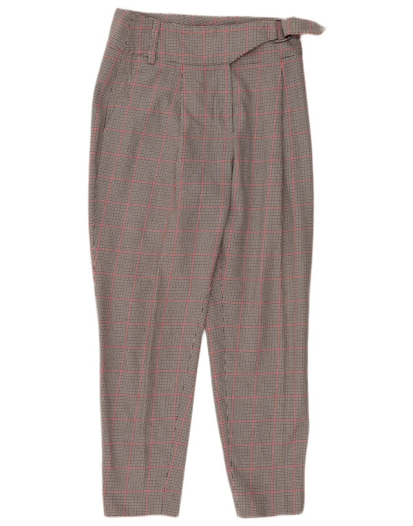 Hugo Boss ženske ležerne hlače visokog struka UK 10 male W30 L27 sive