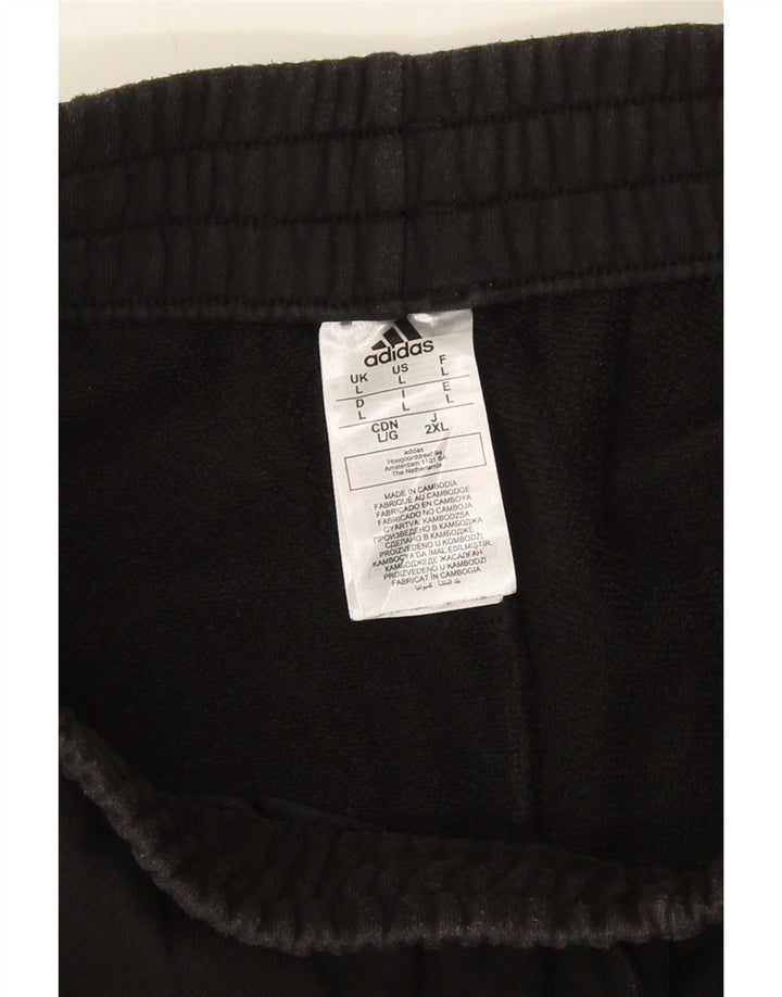 Adidas muške sportske kratke hlače velike crne pamučne boje