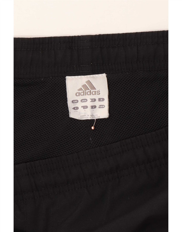 Adidas muške trenirke srednje crne poliesterske hlače