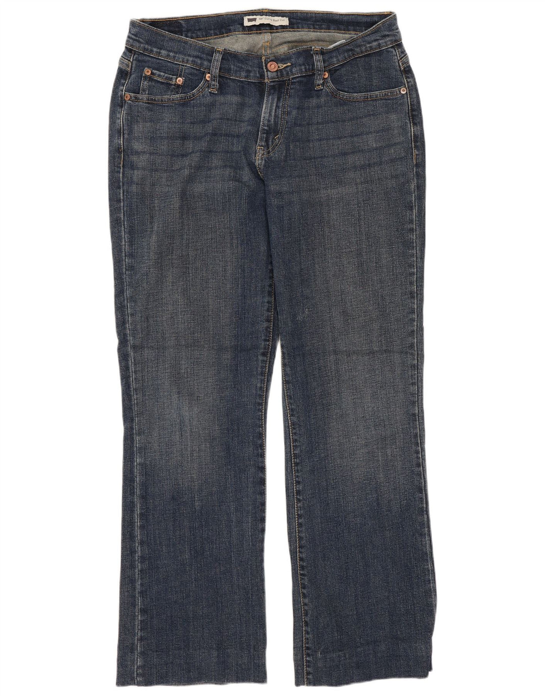 LEVI'S Ženske traperice 529 Curvy Bootcut US 12 Large W31 L29 Plavi pamuk