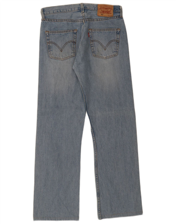 Levi's muške 501 ravne traperice W30 L30 plave