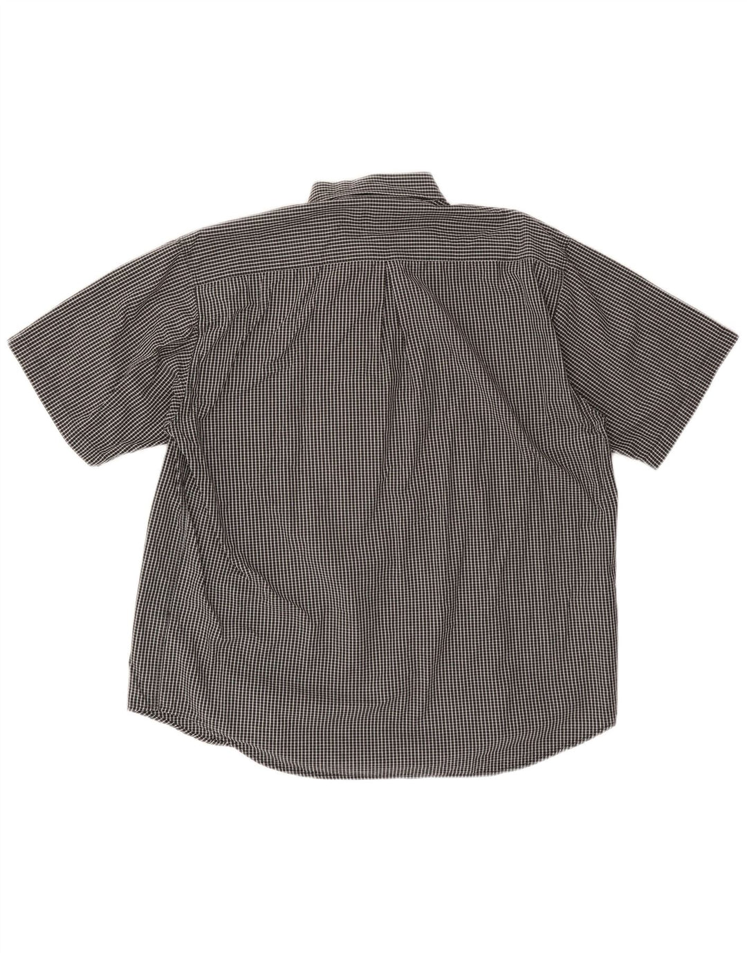 FILA muška košulja kratkih rukava XL crni pamuk na karo