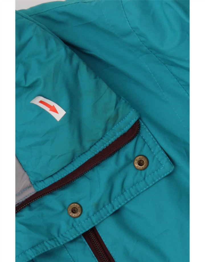 Sergio Tacchini muška podstavljena skijaška jakna UK 42 XL zeleni poliester