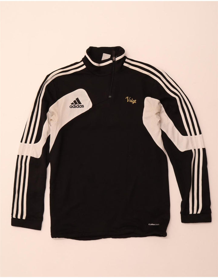 ADIDAS Muška trenirka Climacool Graphic Pulover Top UK 36/38 Mala crna