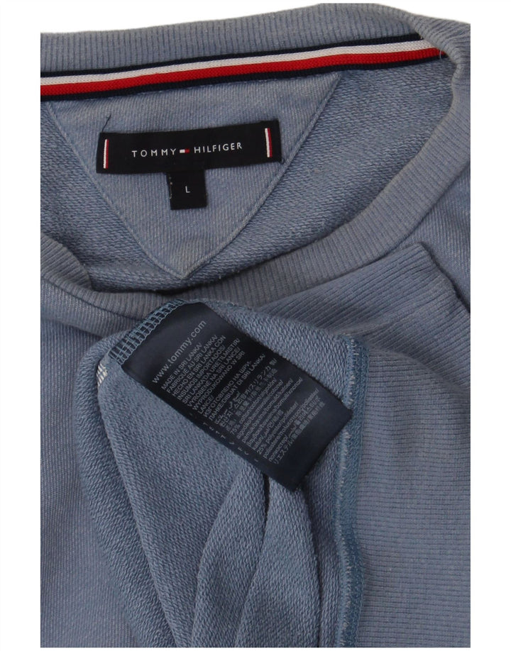 Tommy Hilfiger muška trenirka s motivima, veliki pamuk u plavoj boji