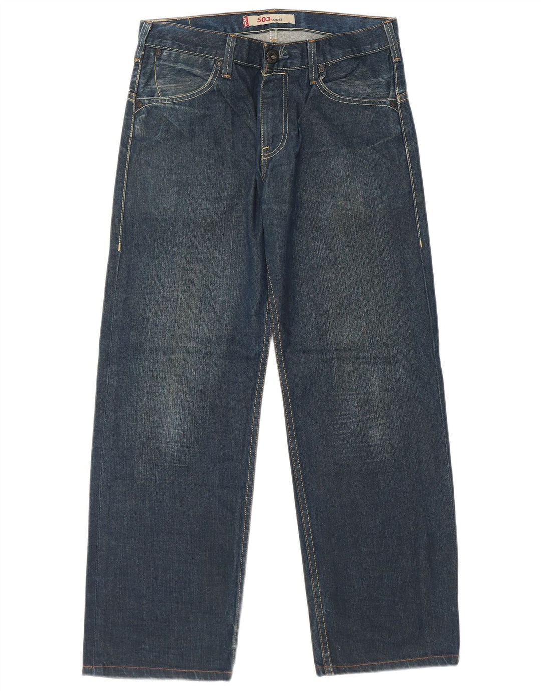 Levi's muške 503 široke traperice W34 L29 plave