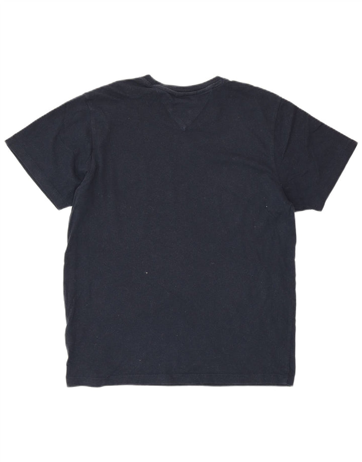 TOMMY HILFIGER Ženska majica kratkih rukava s grafičkim motivima UK 14 srednje tamnoplavi pamuk