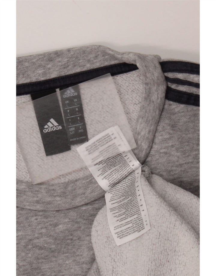 Adidas muška dukserica Veliki sivi flekasti pamuk