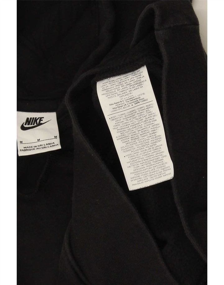 Nike muška majica s kapuljačom Srednje crni pamuk
