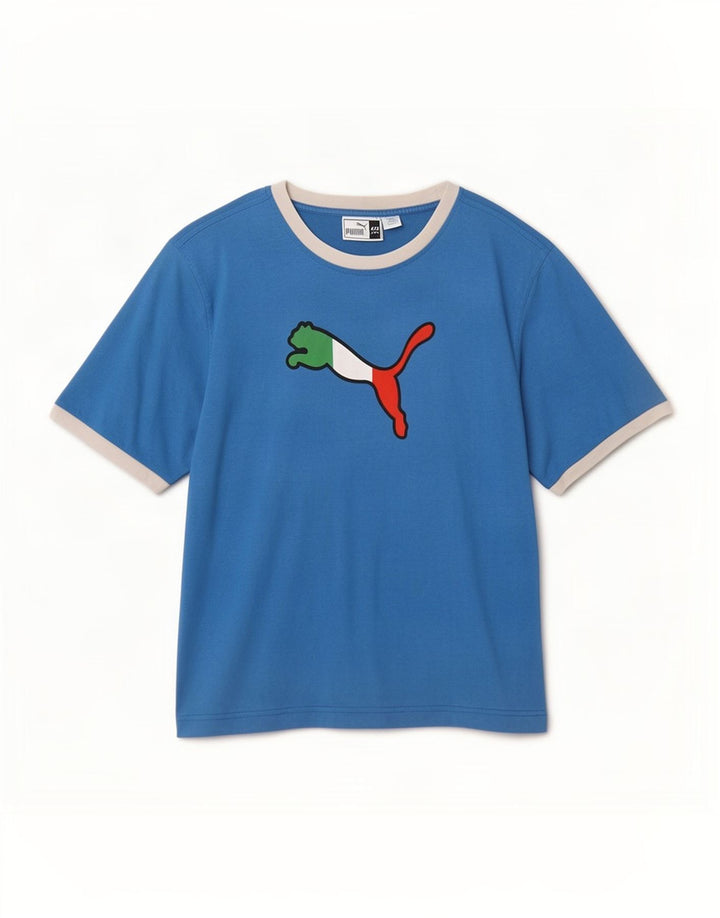 Puma muška majica s grafičkim motivima 2XL plava boja