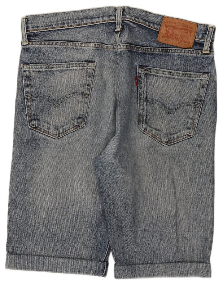 Levi's muške 502 traper kratke hlače W34 veliki plavi pamuk