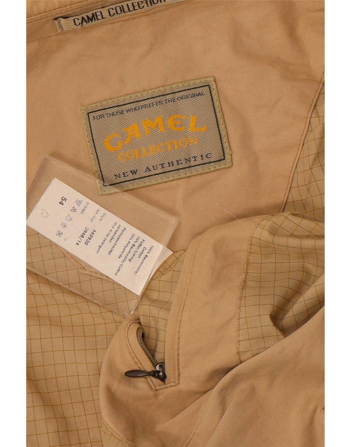 Camel Active muška jakna sa 3 gumba IT 54 XL bež pamuk