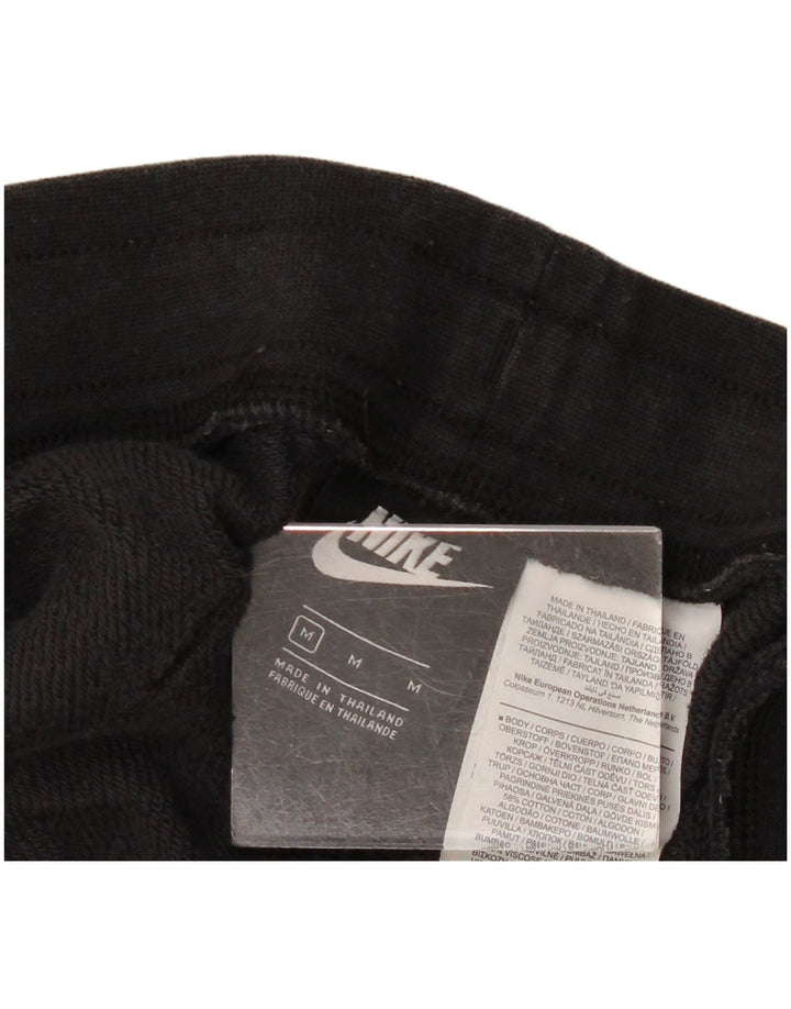 Nike muške grafičke sportske kratke hlače srednje crne pamučne boje