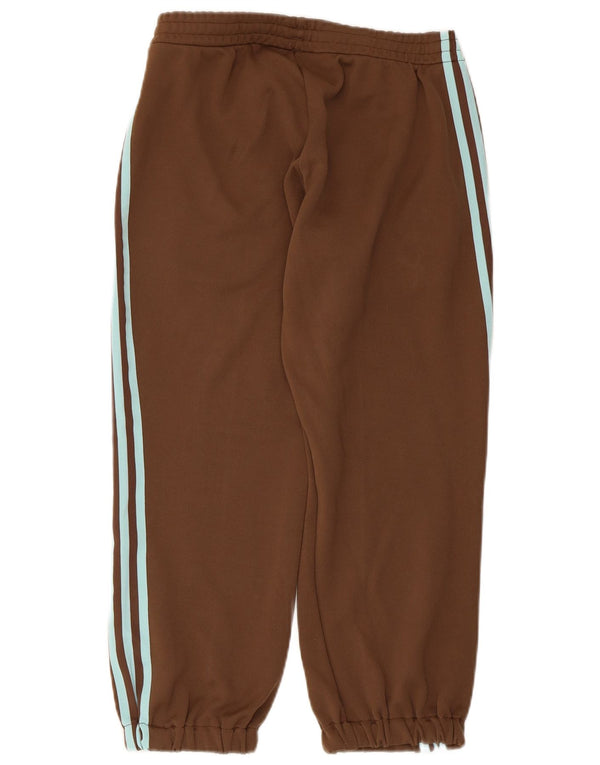 Adidas trenirka za djevojčice, hlače za trčanje, 13-14 godina, smeđi poliester
