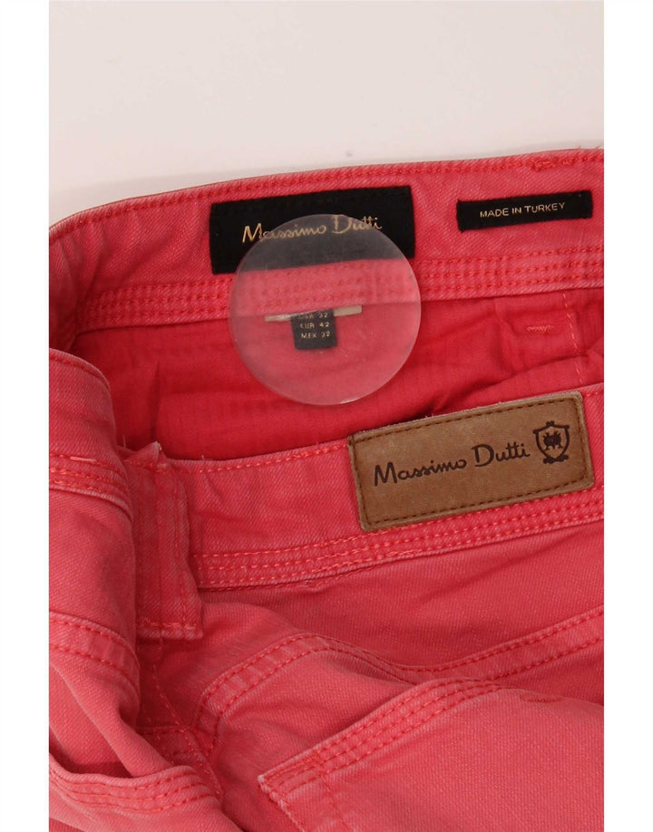 Massimo Dutti Muške uske traperice EU 42 Large W32 L31 Pink