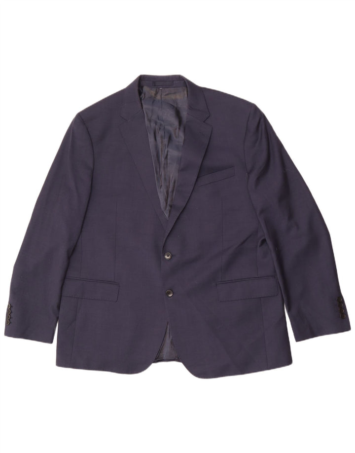 Marks & Spencer muški sako s 2 gumba UK 48 2XL tamnoplava