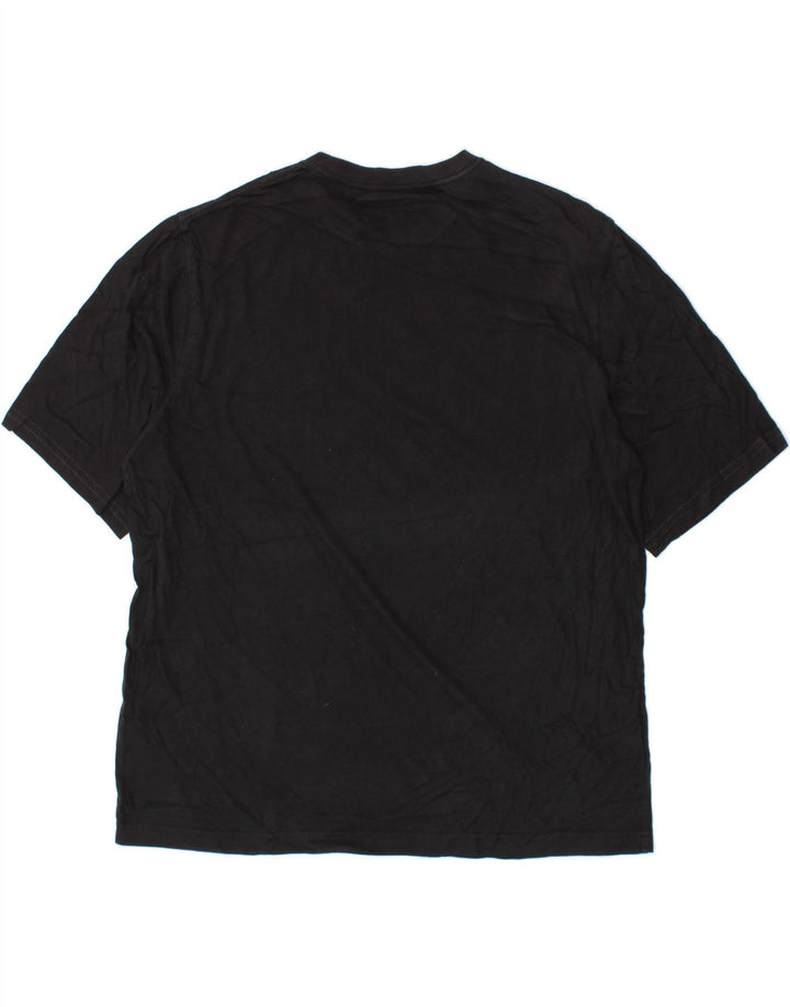 EDDIE BAUER Mens T-Shirt Top XL Black Cotton Vintage Eddie Bauer and Second-Hand Eddie Bauer from Messina Hembry 